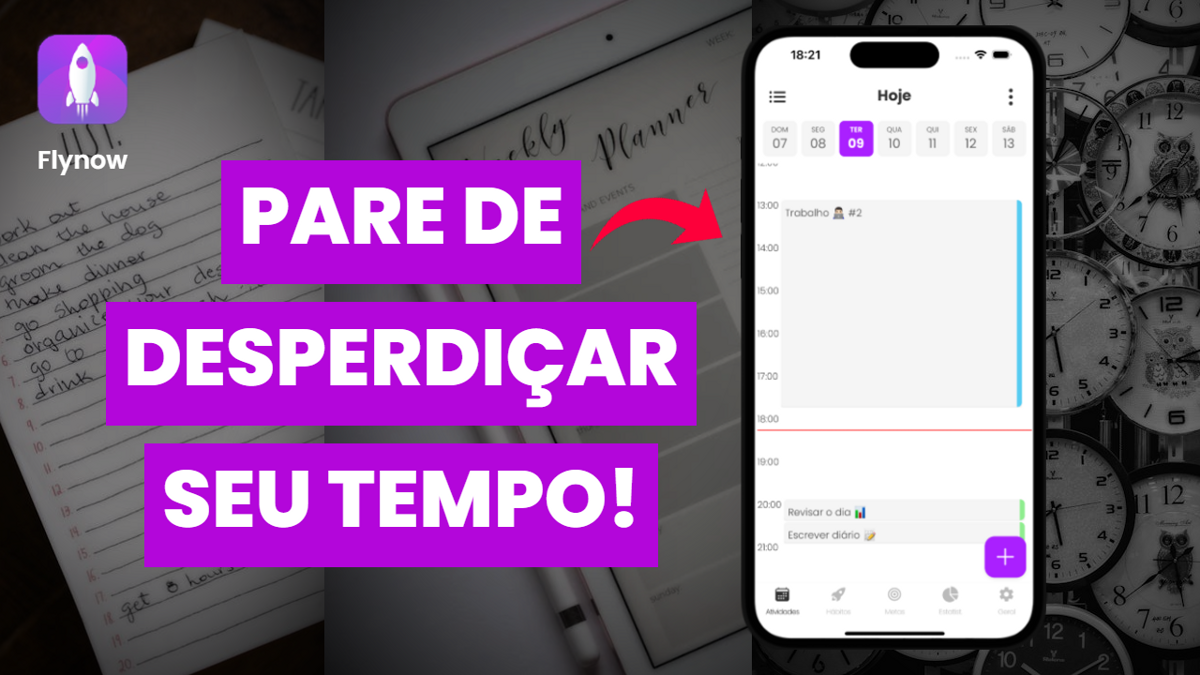 Como gerenciar melhor o tempo com o Flynow ⌚🚀